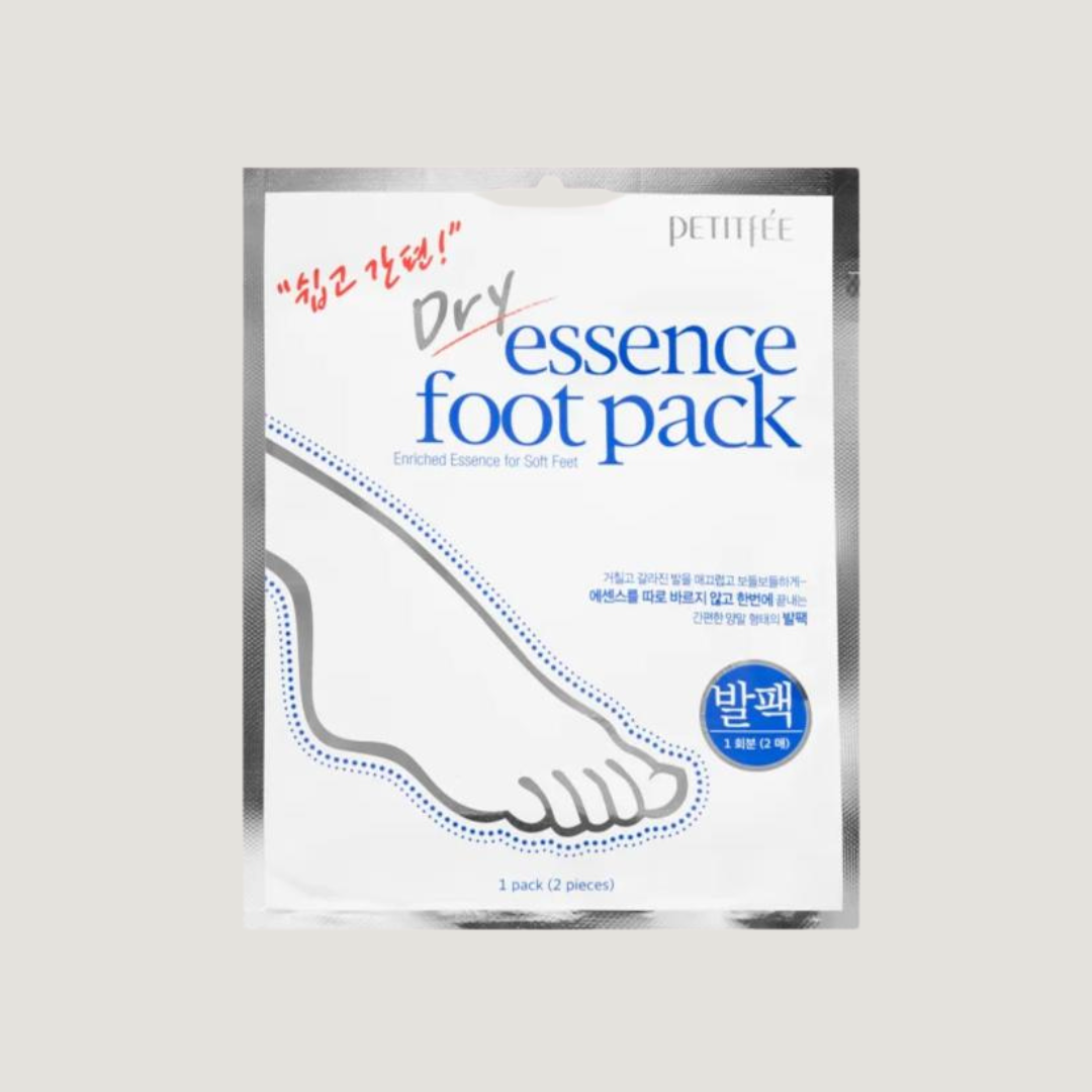 PETITFEE Dry Essence Foot Pack - kojų kaukė, 2 vnt